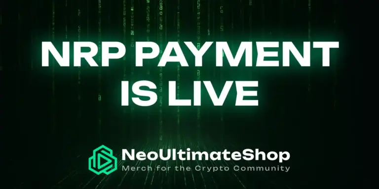 NRP payment launch on NeoUltimateShop with massive community giveaway including voucher rewards, crypto prizes and multi-platform participation.
